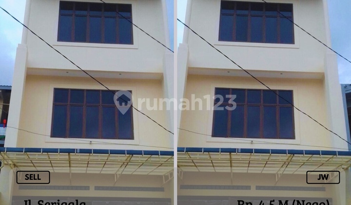 For Sale: 4-Story Shop House on Serigala Road, Ready to Use, Strategic Location. 1