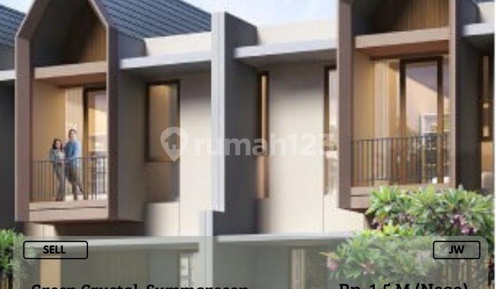 Dijual Rumah Cantik 2LT Siap Huni Green Crystal Summarecon MKS  1