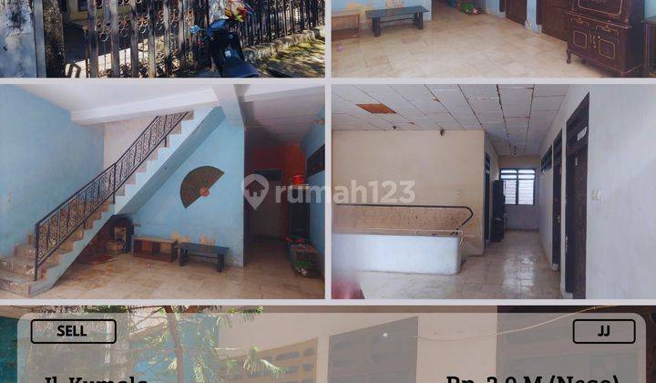 Dijual Rumah Poros Kumala 2LT Strategis Dalam Kota JJ 1