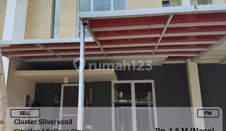 Dijual Rumah Cantik 2LT Cluster Silversand Citraland Tallasa FW 1