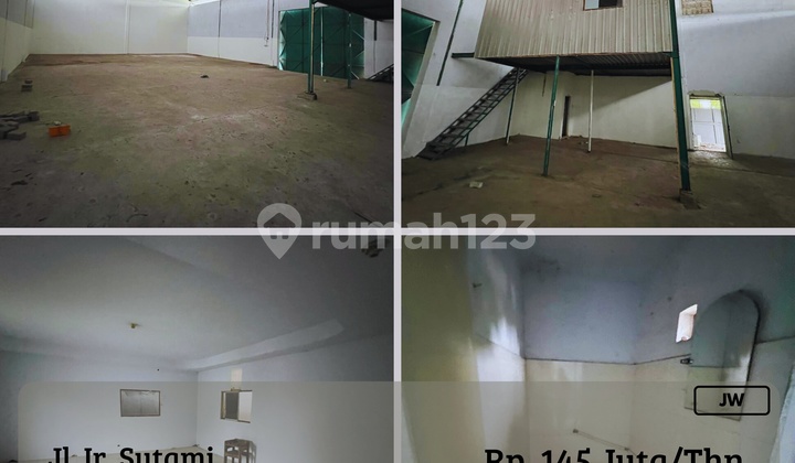 Disewakan Gudang Siap Pakai 1LT Poros Ir Sutami Strategis Negi Disewakan Gudang Siap Pakai 1LT Poros Ir Sutami Strategis Negi