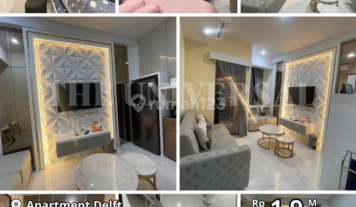 Dijual Apartment Delft Lt 9 2 BR Siap Huni Strategis Dalam Kota 1