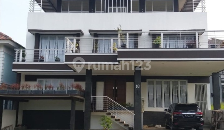 For Sale 3-Story House in Front of Green Area, Best View in Sentul Bogor Area