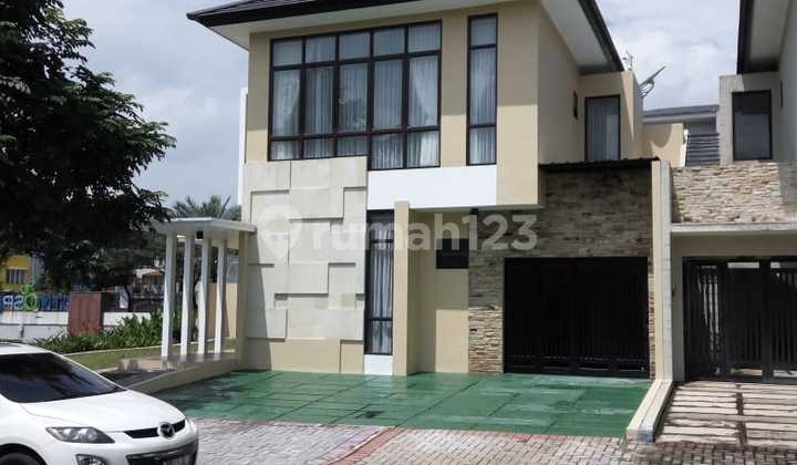 Disewakan Rumah Minimalis Furnished Dekat Jungleland Sentul