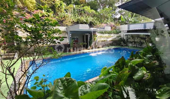 For Sale Luxury House with Pool and Lift Best View Golf Sentul Bogor 2