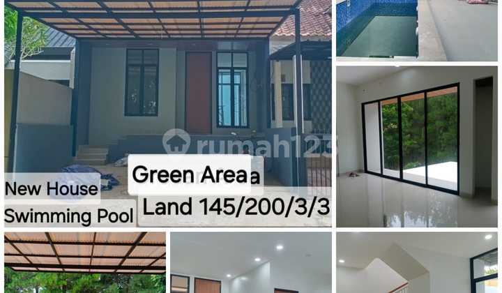 Dijual New House Rumah Minimalis Depan Green Area Dengan Pool Sentul City Bogor Dijual New House Rumah Minimalis Depan Green Area Dengan Pool Sentul City Bogor