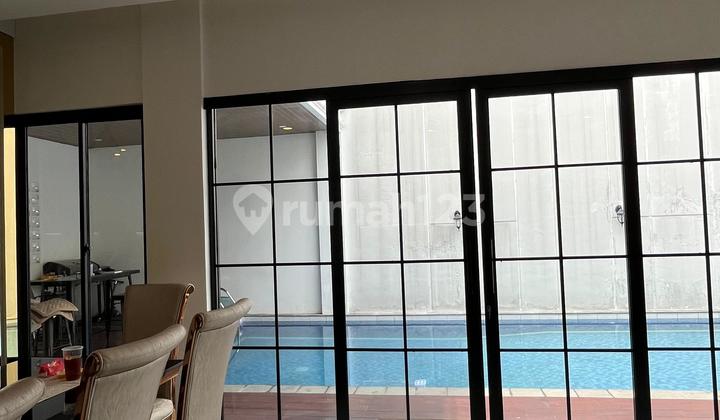 For Rent: Luxurious House Facing Park with Pool in the Argenia Area, Sentul City, Bogor