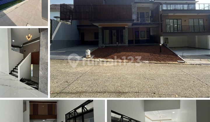 Dijual Rumah Minimalis Modern dengan Pool Depan Green Area Sentul City Bogor