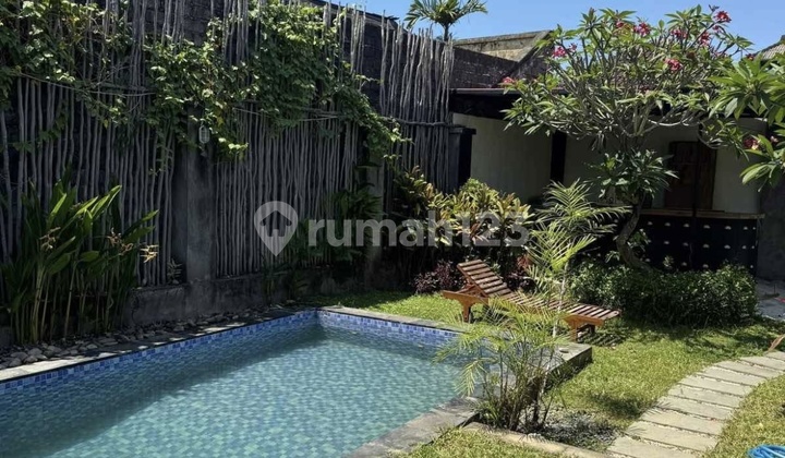 For Rent: 3 Bedroom Villa in West Sanur with Garden and Enclosed Living Area For Rent: 3 Bedroom Villa in West Sanur with Garden and Enclosed Living Area