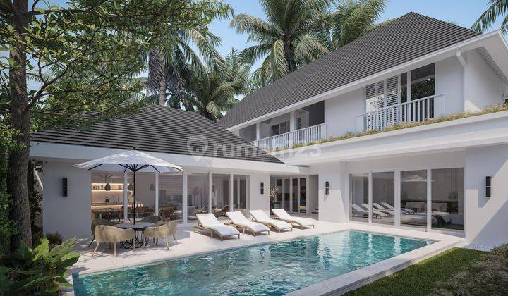 Villa 4 Kamar Tidur Bergaya Hampton Beachside Sanur, Leasehold 31 Tahun + Opsi Perpanjangan 1