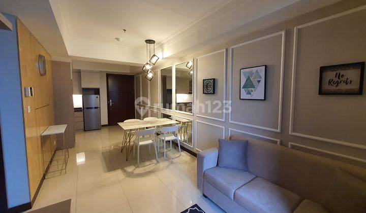 Disewakan Apartemen Casa Grande Phase 2 Location In South Jakarta 2br+1 Modern Fully Furnished 2