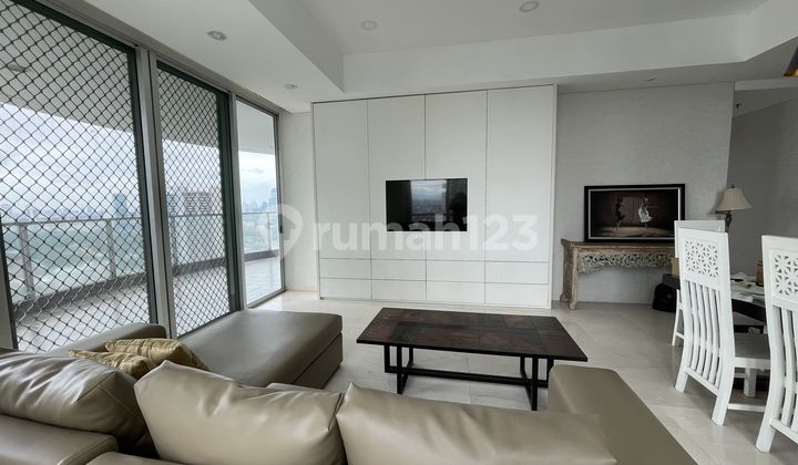 For Rent 3 BR Apartment Kemang Village Nice Furnished