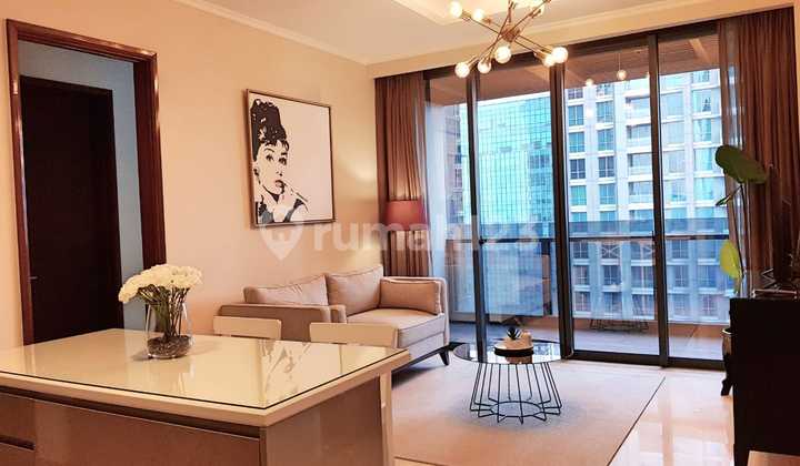 For Rent Apartment 2 BR District 8 Senopati Bagus Furnished
