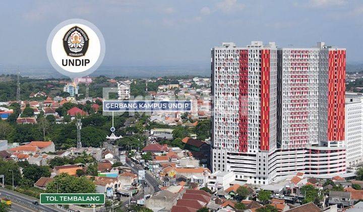 APARTEMEN SIAP HUNI SELANGKAH KE UNDIP TEMBALANG SEMARANG