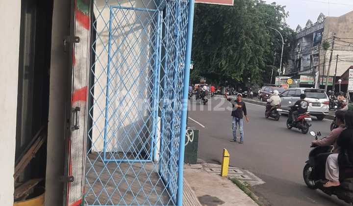 Ruko Satu Lantai 3,8M²×8,5M².Pinggir Jalan Besar