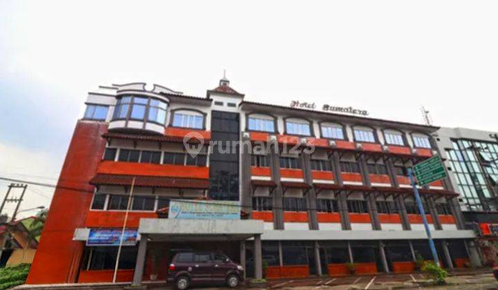 Jual Cepat Hotel Sumatera Medan.lokasi Strategis.bebas Banjir 1