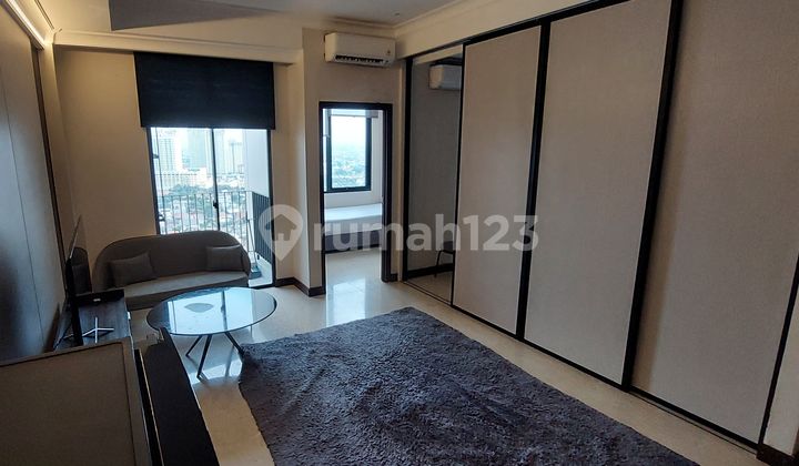 For Rent: Permata Hijau Suites Apartment, 2BR Type, 1 Bathroom, Fully Furnished. 2
