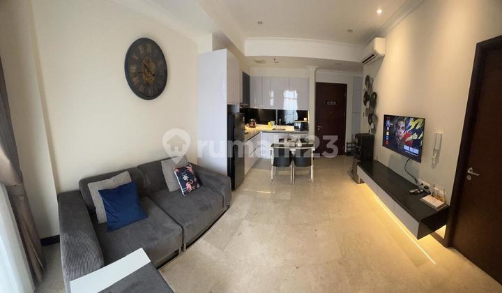 For Rent: Permata Hijau Suites Apartment, 2BR Type, 1 Bathroom, Ivory Tower, Fully Furnished 2