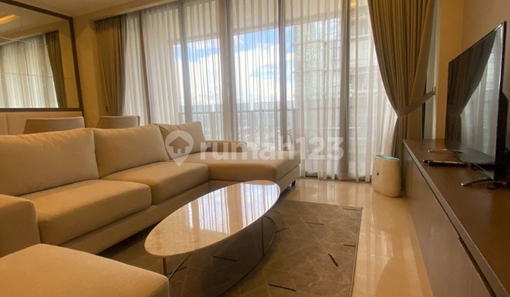 Di Sewakan Apartement District 8, Tipe 3BR, 2BT, Tower Infinity, Full Furnished