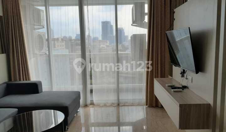 Di Sewakan Apartement Menteng Park, Tipe 3BR, 2BT, Tower Emerald, Full Furnished