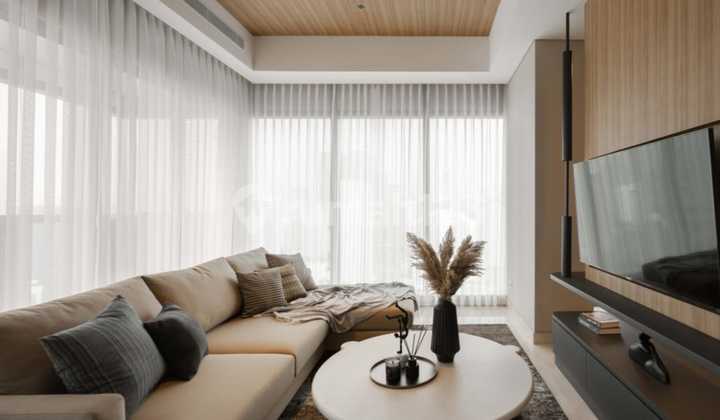 Di Sewakan Apartment 57 Promenade, Tipe 3BR, 2BT, Tower Sky Full Furnished