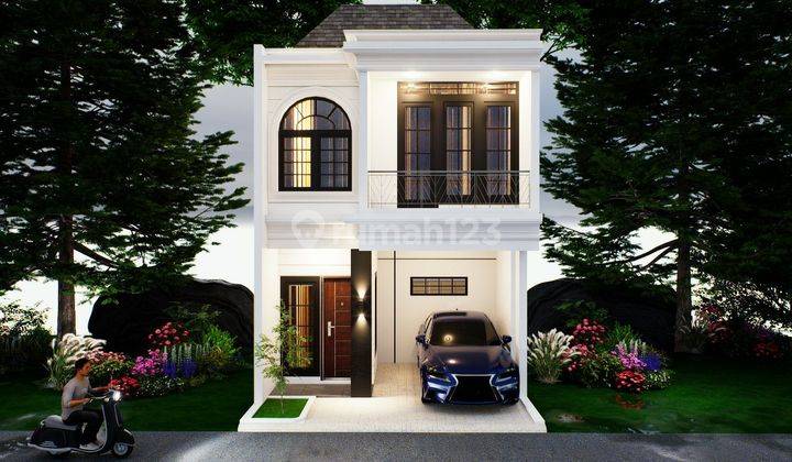 Rumah Modern 2 Lantai di Kelapa dua Depok 1