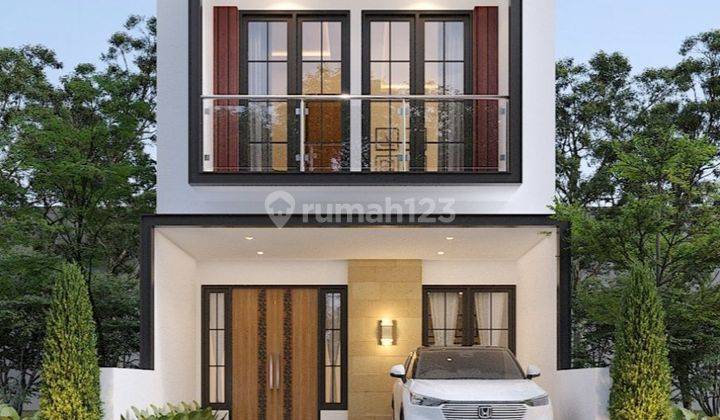 Rumah Villa Ready 2 Lantai murah dekat dengan LRT Harjamukti 2