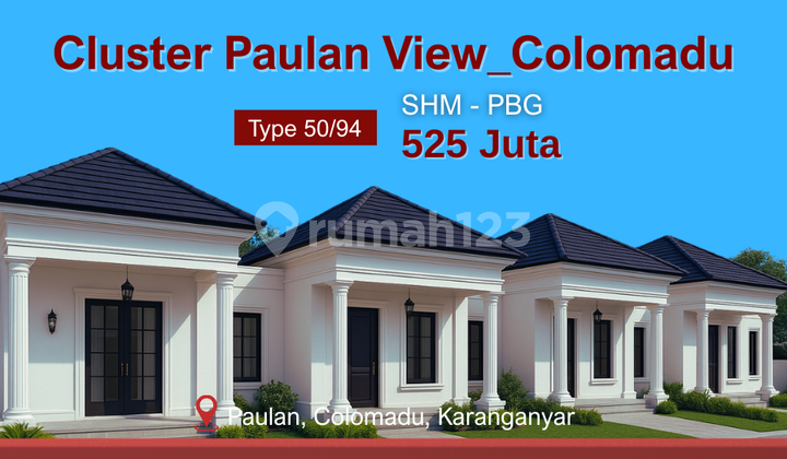 New House Colomadu SOLO: Around 500 million near UMS Surakarta campus 1