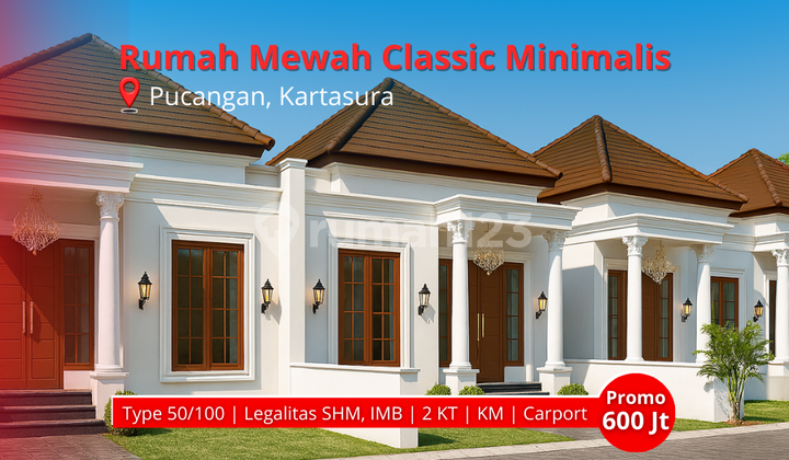 In Kartasura: House Near UIN Surakarta, Type 50/100, 2 BR 1