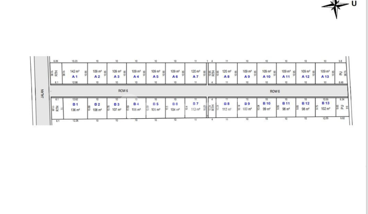 Kartasura Solo Land, around 3 million/m2: South of UIN Surakarta, Area 100, SHM.