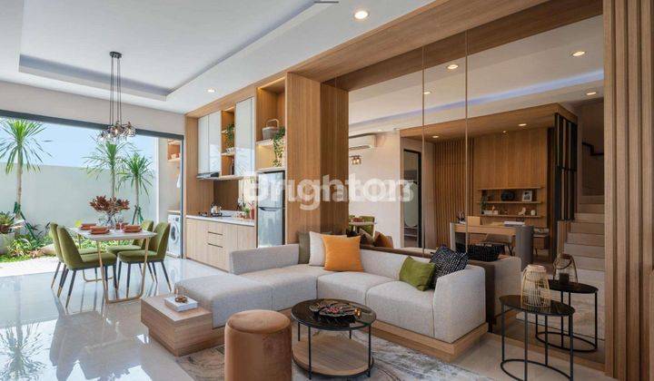 RUMAH 2 LANTAI MODERN ELEGAN DAN NYAMAN DI SENTUL - CHAMPAGNE-W 2