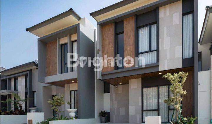 RUMAH 2 LANTAI MODERN ELEGAN DAN NYAMAN DI SENTUL - CHAMPAGNE-W 1