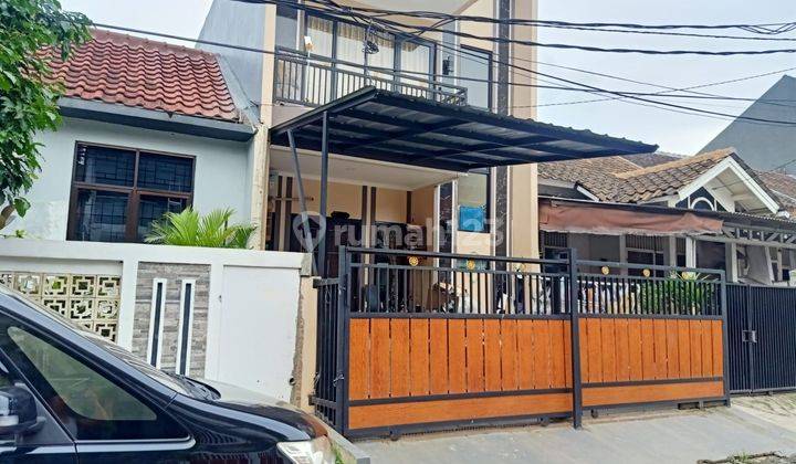 Rumah Villa Melati Mas 2 Lantai Bangunan Baru Semifurnish Rapi 1