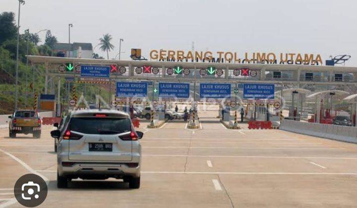 Dijual cepat Ruko 3 lantai dekat Akses tol Limo Depok 2