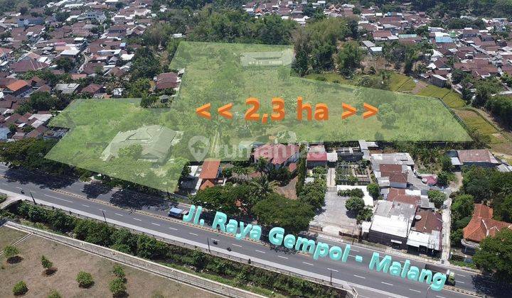 Tanah Purwodadi Nol Jalan Raya Gempol-Malang Dkt Tol Purwodadi. Tol Lawang Dll 1