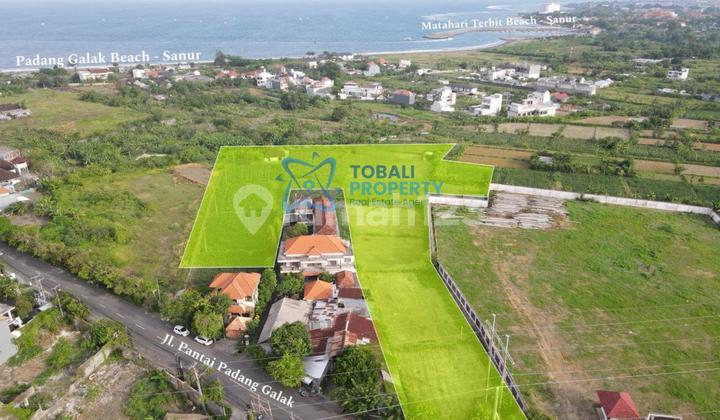 Land Plot for Rent at Padang Galak Beach Location - Sanur Bali