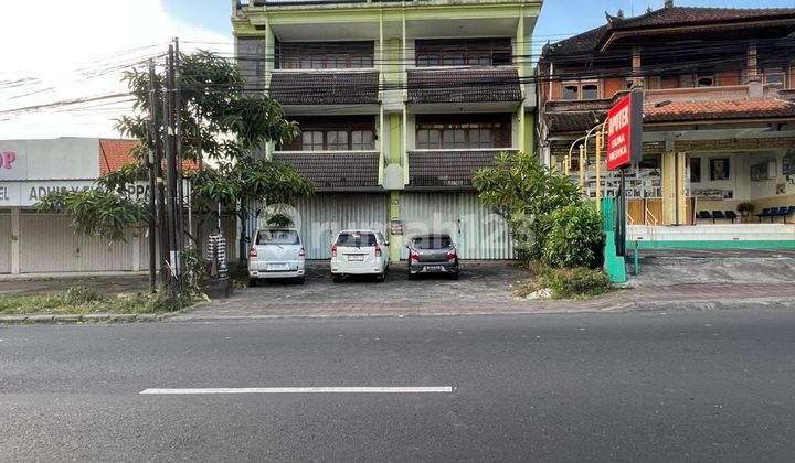For Sale: Land with Bonus of 2 Units of 4-Story Shophouses on Jl. Gunung Agung, Denpasar
