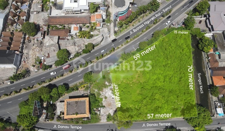 For Rent Land in Premium Area Jl. Bypass Sanur - Bali.