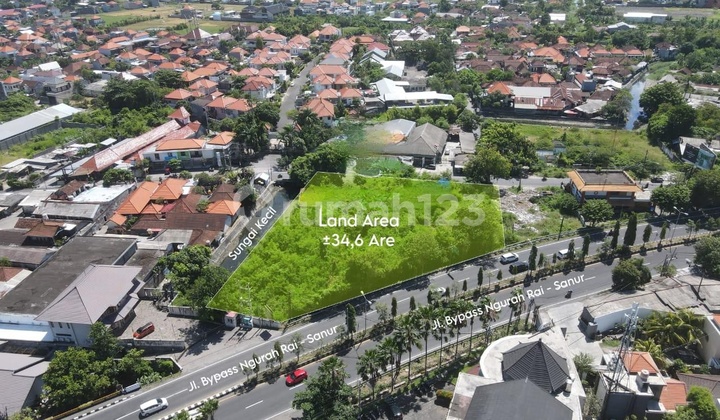 For Rent Land in Premium Area Jl. Bypass Sanur - Bali.