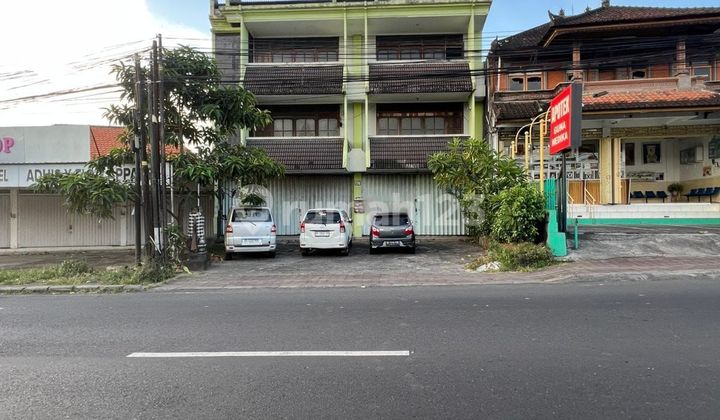 For Sale: Land with Bonus of 2 Units of 4-Story Shophouses on Jl. Gunung Agung, Denpasar