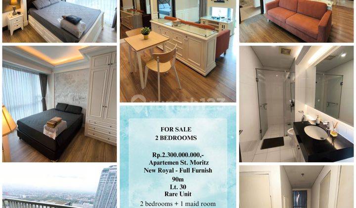 Dijual Apartment St. Moritz Tower Royal Suite, Jakarta Barat. 1