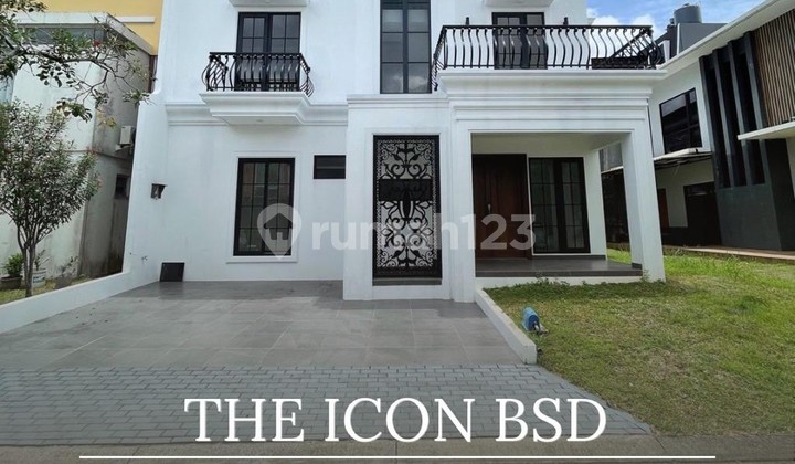 Dijual Rumah 3 Lantai Brand New Design American Classic di The Icon Bsd