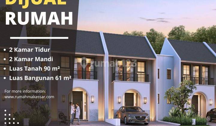 Rumah Dijual Area Kompleks Dekat Rs. Hasanuddin Makassar Kampus 1