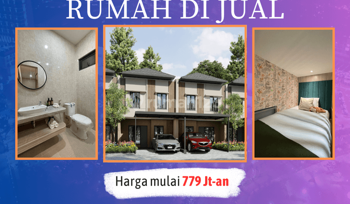 Rumah Kontemporer dengan akses Dekat Ke Bandara dan Jalan toll 1