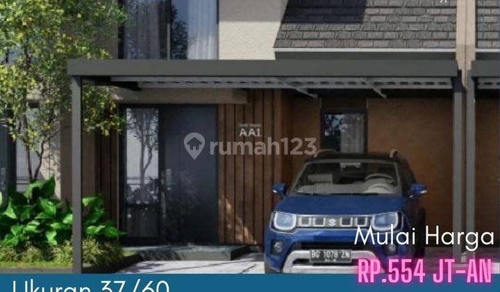 Rumah Dijual 1 Lantai Hanya 554 Juta An Dekat Bandara Tol 1