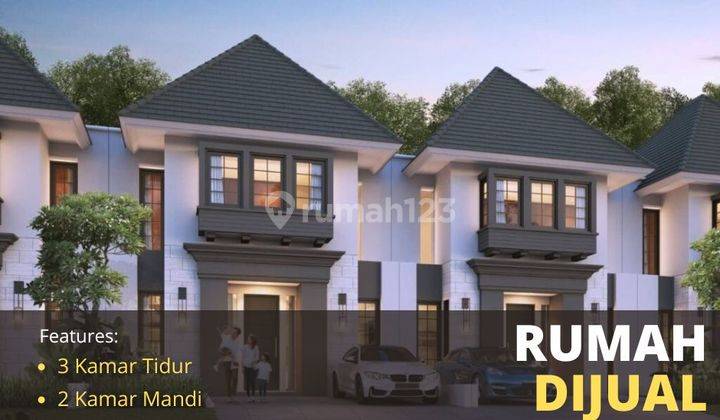 Rumah Modern Desain Minimalis Elegan Akses Strategis Dekat Pusat Kota Makassar 1