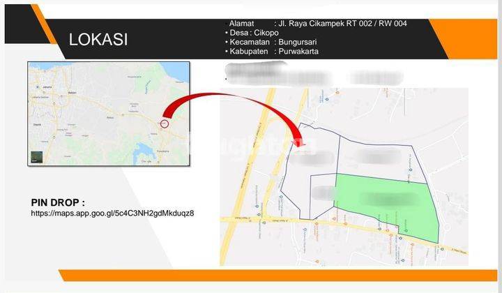 Tanah Industri di Cikopo Purwakarta 1