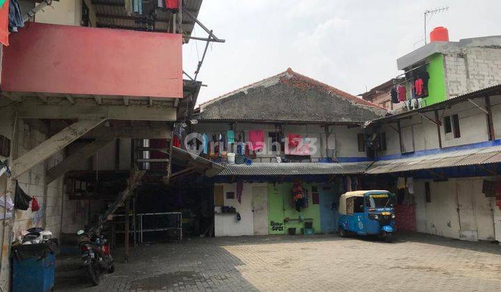 Tanah 828 m² Bentuk L Cocok Untuk Gudang Kantor Bengkel Dll di Utan Panjang Kemayoran, Jakarta Pusat  2