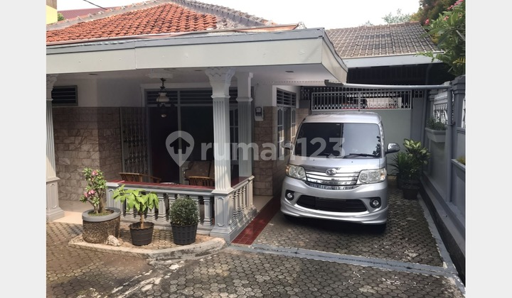 Rumah Kramat Jati 1 Lantai SHM Luas Bagus Siap Huni Bebas Banjir