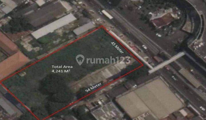 Tanah Area Bisnis HGB 4241 M² Strategis, Cocok Dibangun Kantor 2